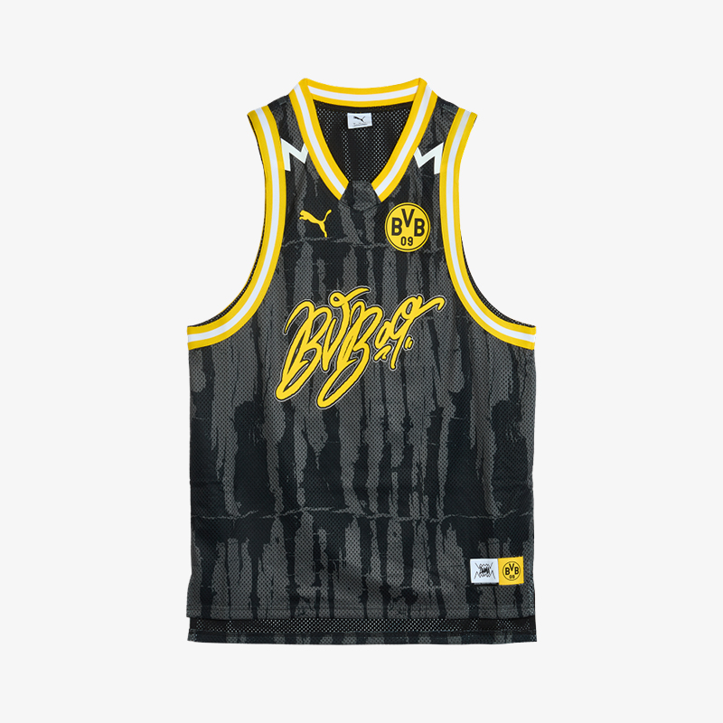 Puma/彪马正品2025男士舒适网眼透气亲肤运动背心T恤634343-01