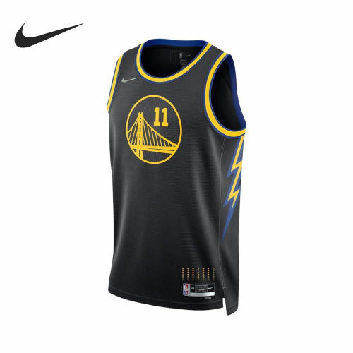 Nike耐克正品NBA金州勇士男速干无袖圆领球迷版篮球服DB4027-012