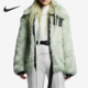 女子运动双面休闲户外绒毛夹克AQ9225 新款 390 耐克正品 Nike