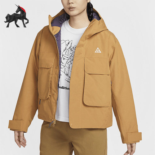 耐克女士保暖复古户外外套