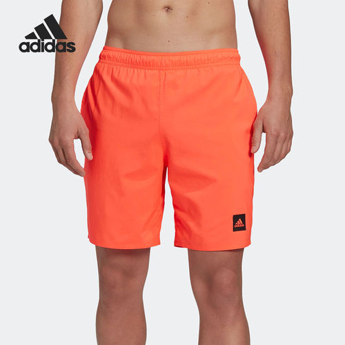Adidas阿迪达斯正品Solid Clx Sh Cl男松紧直筒运动短裤HC8560