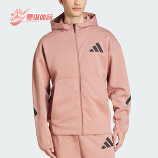 男士 新款 连帽运动休闲夹克外套JD2908 阿迪达斯正品 Adidas