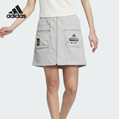 工装 Adidas 女士时尚 新款 运动休闲半身裙IK3481 阿迪达斯正品