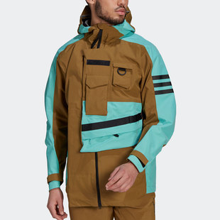 男子户外运动连帽夹克外套GI7307 春季 Adidas 阿迪达斯正品