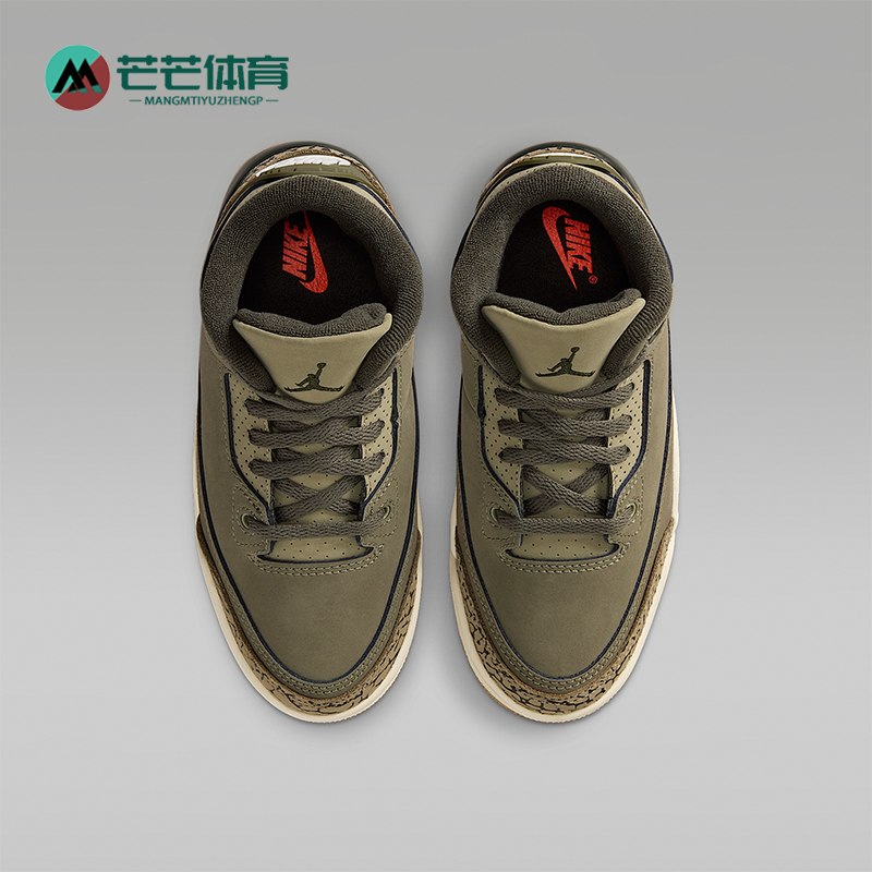 Nike/耐克正品JORDAN小童训练高帮减震运动耐磨篮球鞋DM0966-202