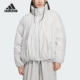 女士休闲宽松时尚 冬季 立领保暖羽绒服KH1476 阿迪达斯正品 Adidas