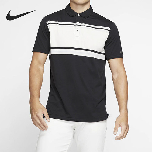 Nike/耐克正品DRI-FIT PLAYER男士透气条纹运动POLO衫BV0471-010