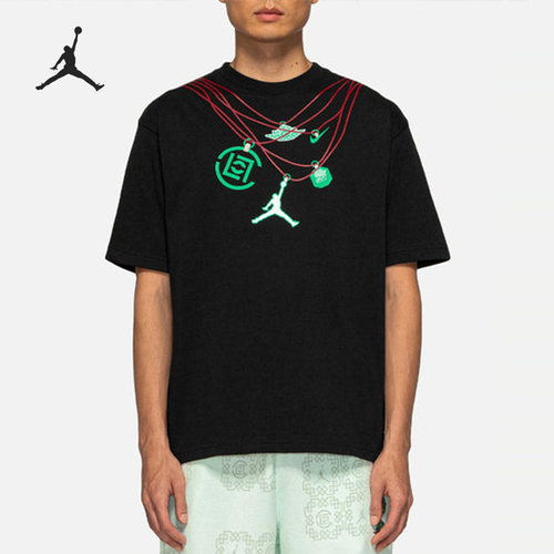 Nike/耐克正品Air Jordan男子运动印花套头短袖T恤DJ9740-010