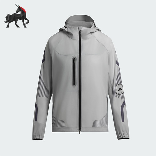 Adidas/阿迪达斯正品RUNNING JACKET女士经典跑步运动外套JW2018