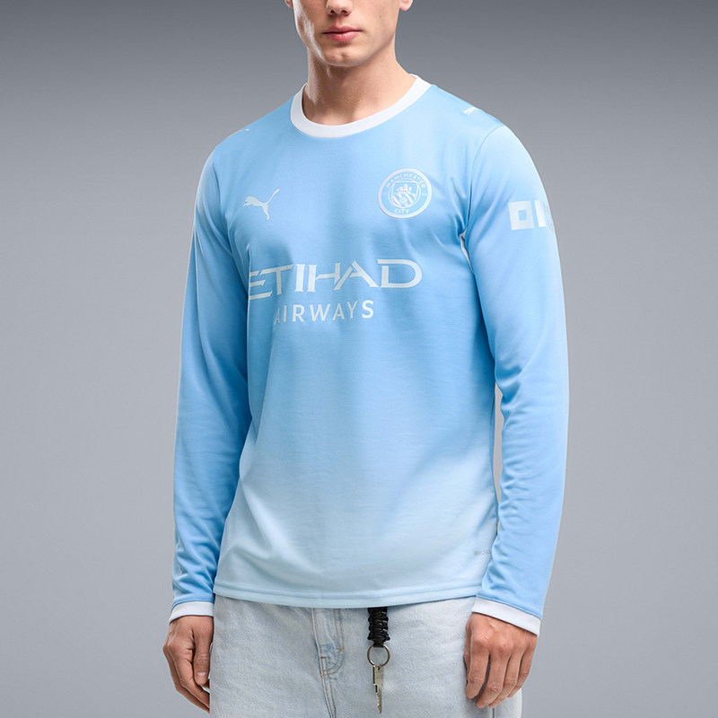 Puma/彪马官方正品新款男士时尚训练健身休闲长袖T恤784327-01