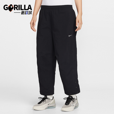 Nike/耐克正品Sportswear女士休闲高腰梭织经典长裤IF0221-010