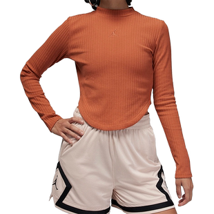 Nike/耐克官方正品Air Jordan女士针织休闲运动长袖T恤FN5400-209