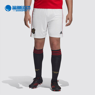 秋运动裤 男裤 阿迪达斯正品 DW7895 SHO足球短裤 MUFC Adidas