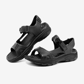 26夏男子运动沙滩休闲透气训练轻质凉鞋 Skechers 斯凯奇正品