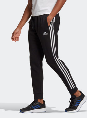 Adidas/阿迪达斯正品2020冬季新款男子运动休闲透气收口裤GK8821