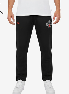 Nike/耐克正品JORDAN针织长裤新款男黑红色长裤IO9826-010