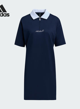 Adidas/阿迪达斯官方正品VERBIAGE DRESS女士休闲连衣裙JM4329