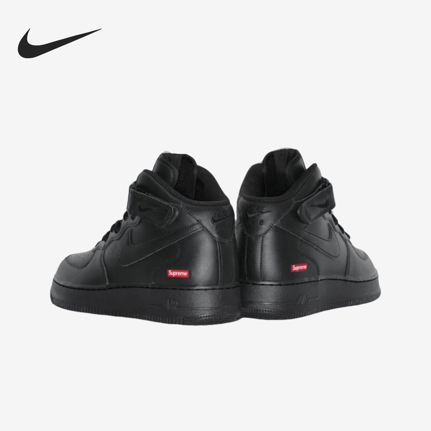 耐克男女中帮简约板鞋