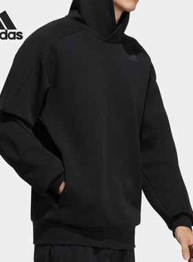 Adidas/阿迪达斯官方正品当季男子时尚运动宽松连帽卫衣H39211