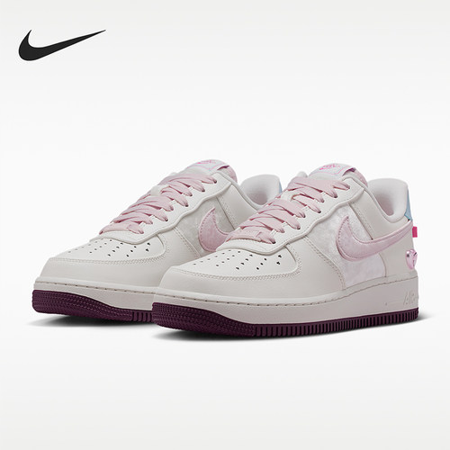 Nike/耐克正品Air Force 1女士日常低帮系带透气休闲鞋IQ4937-161