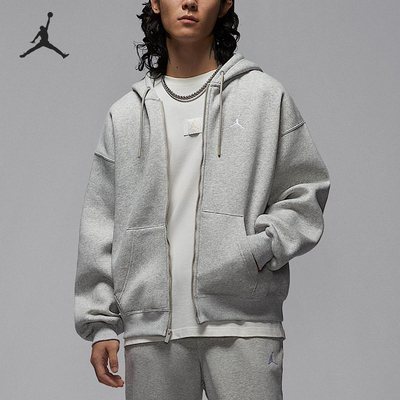 耐克男士连帽耐穿刺绣休闲外套