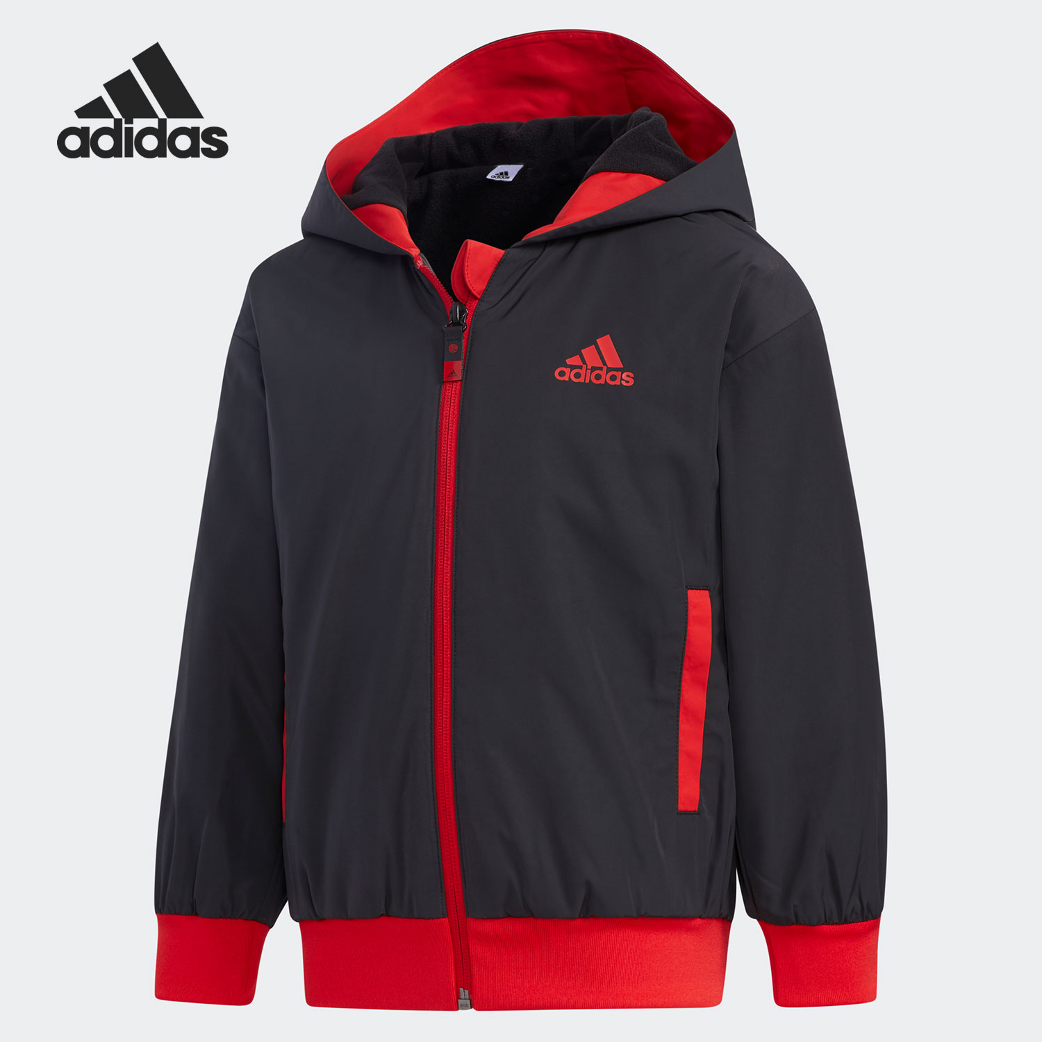 训练运动梭织夹克外套小童装