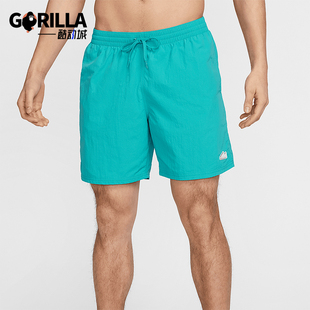日常网眼布简约透气沙滩短裤 Nike Breaker男士 Swim 耐克正品