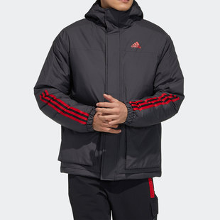 男子户外运动棉服夹克 Adidas 新款 冬季 GN7373 阿迪达斯正品