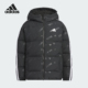 2025儿童休闲时尚 Adidas 阿迪达斯正品 满印保暖连帽羽绒服KC5919