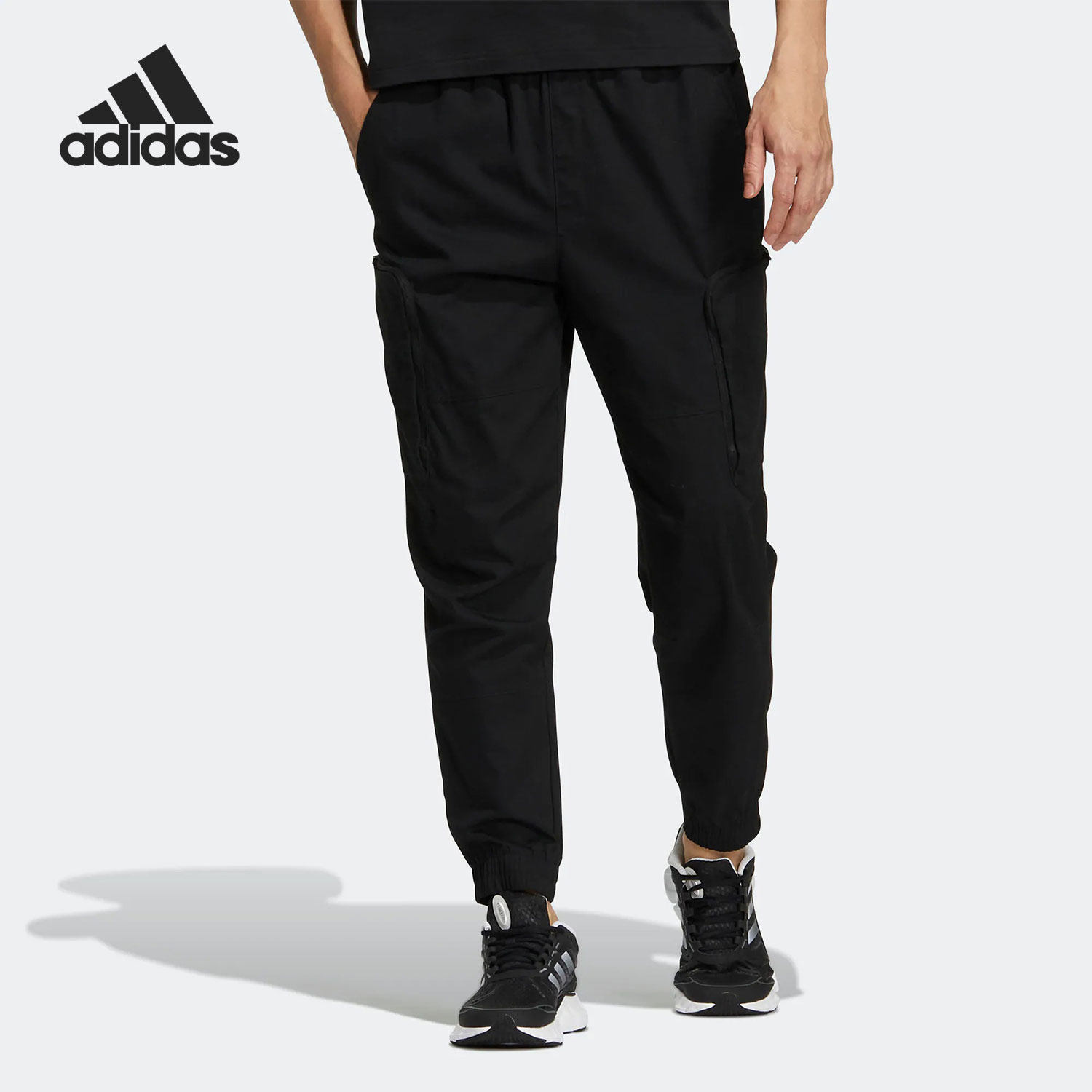 Adidas/阿迪达斯正品秋季新款男子运动休闲收口长裤HM2989
