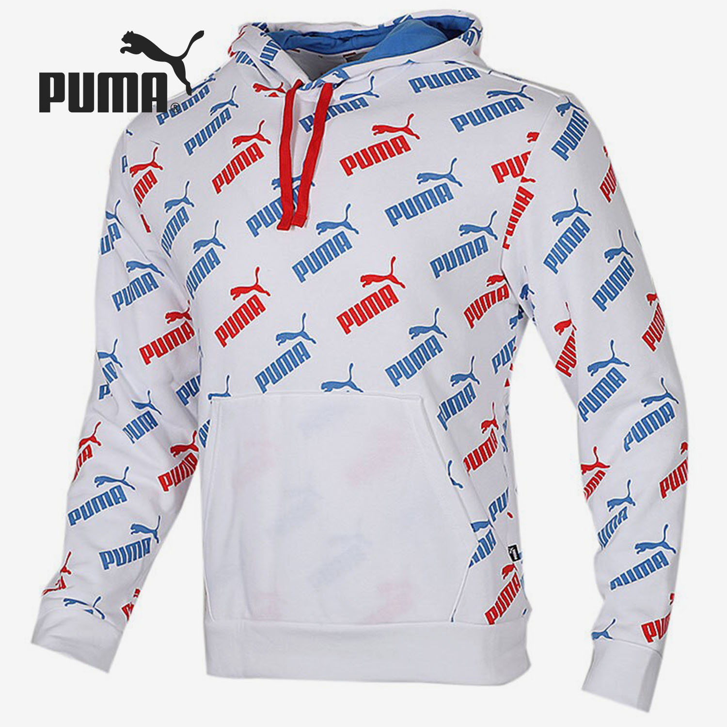 彪马男子休闲运动套头衫连帽卫衣