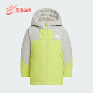DOWN PARKA儿童连帽保暖运动羽绒服KC5413 阿迪达斯正品 Adidas