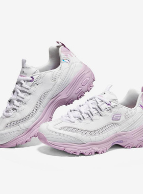 Skechers/斯凯奇正品D'LITES 1.0夏季新款女子轻便耐磨休闲鞋
