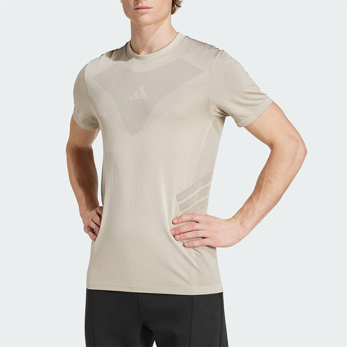 Adidas/阿迪达斯正品2025夏季男士透气经典宽松运动短袖JN0569