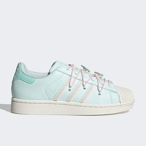 Adidas/阿迪达斯正品三叶草女士经典贝壳头经典轻便板鞋JR1333