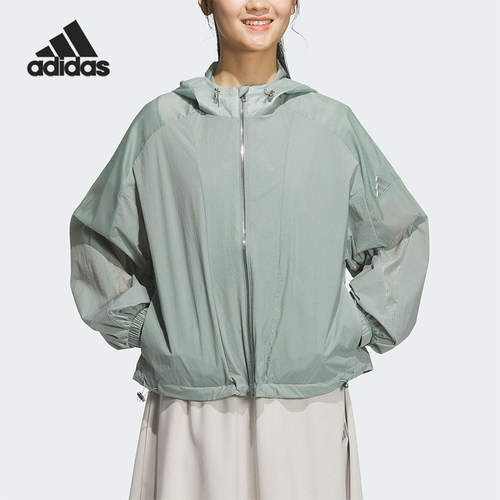 阿迪达斯女士运动外套JZ1657