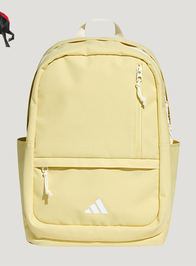 Adidas/阿迪达斯正品2IN1BACKPACK新款经典浅黄色双肩背包KX0846