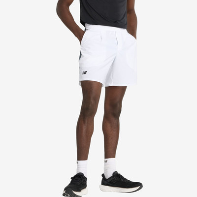 New Balance新百伦正品Tournament男印花松紧腰短裤MS41401-WT