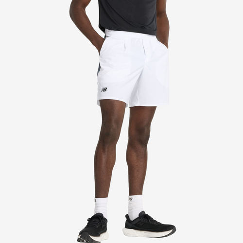 New Balance新百伦正品Tournament男印花松紧腰短裤MS41401-WT