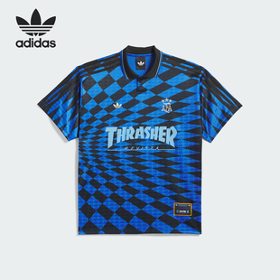Adidas/阿迪达斯正品三叶草男女训练经典复古短袖POLO衫KX4551