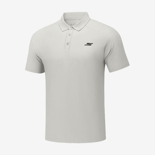 Skechers斯凯奇正品男短袖吸湿透气插肩袖翻领衫P226M242-00MV