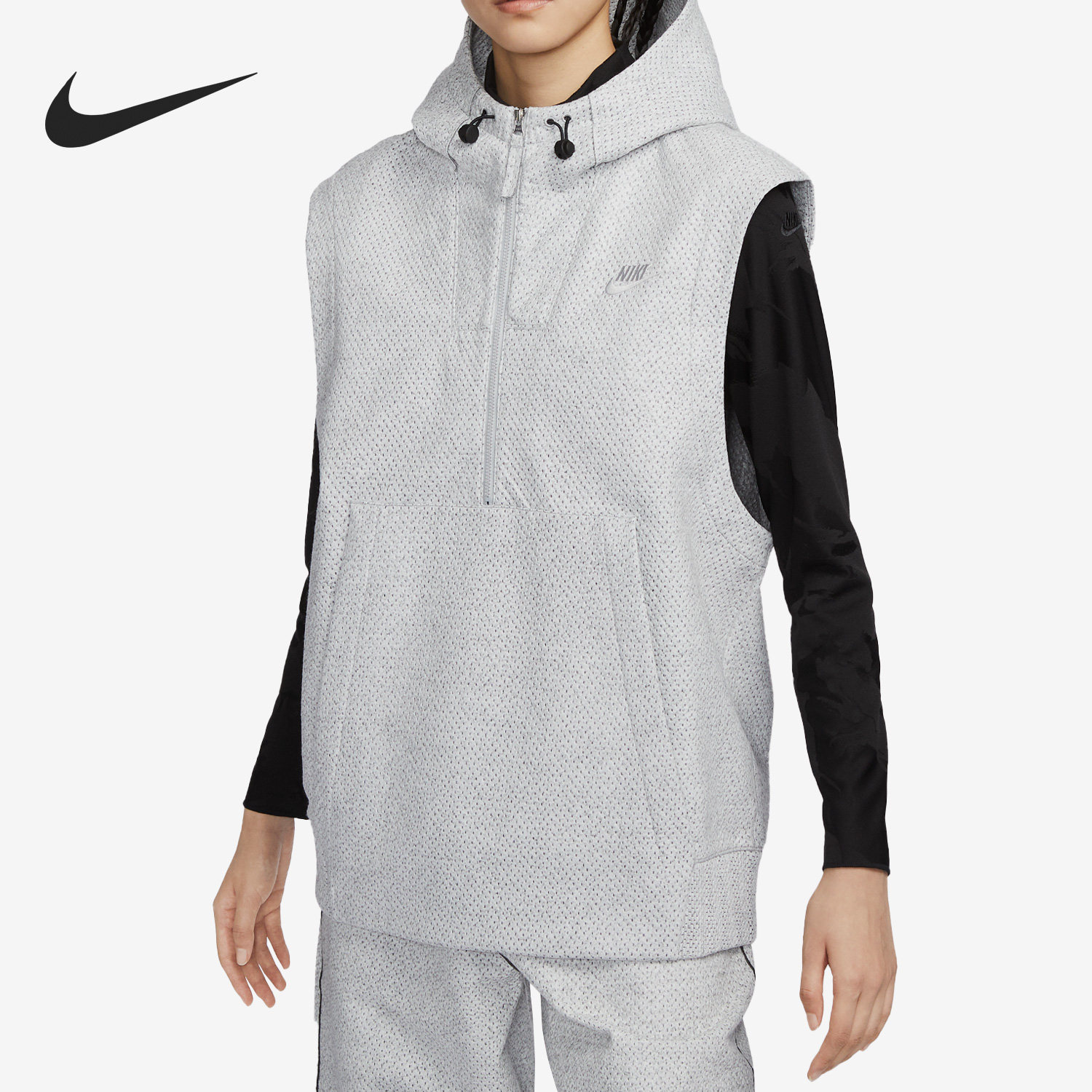 Nike/耐克正品新款女子时尚运动训练连帽套头衫FB8814-084