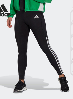 Adidas/阿迪达斯正品女子W 3S 78 TIG 休闲运动紧身裤 GL4040