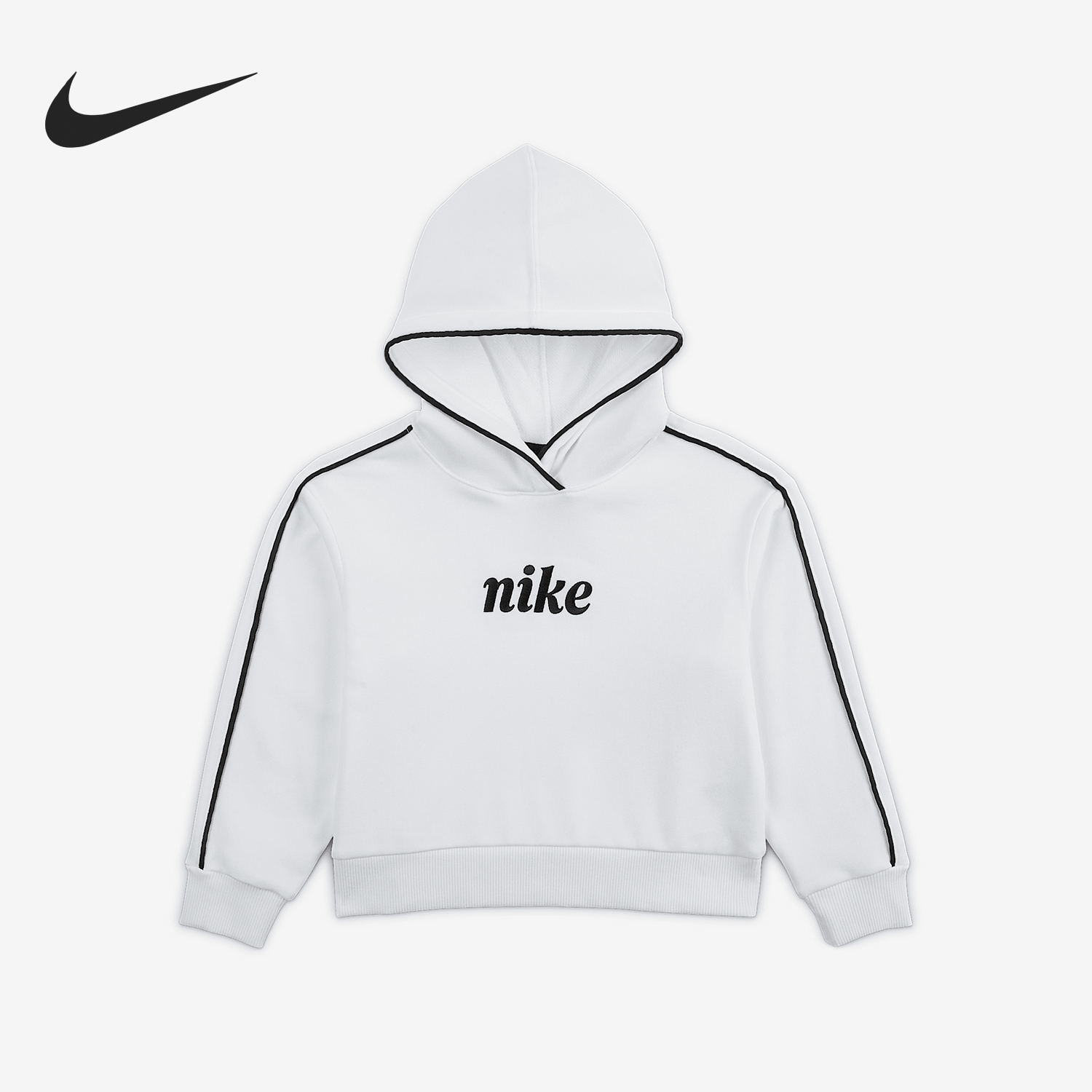 Nike/耐克正品ESSENTIALS小童运动连帽卫衣套头衫IB7629-100