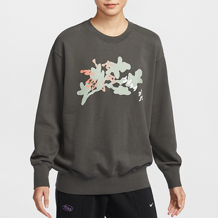 261 Sportswear女士圆领运动印花卫衣HV8724 Nike 耐克正品