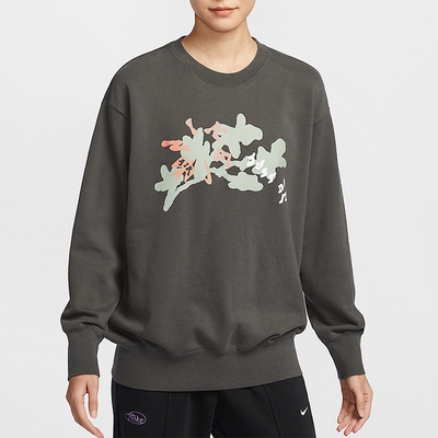 Nike/耐克正品Sportswear女士圆领运动印花卫衣HV8724-261