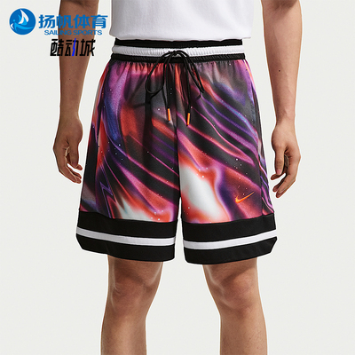Nike/耐克正品夏季男士休闲时尚印花系带透气运动短裤IR6283-100
