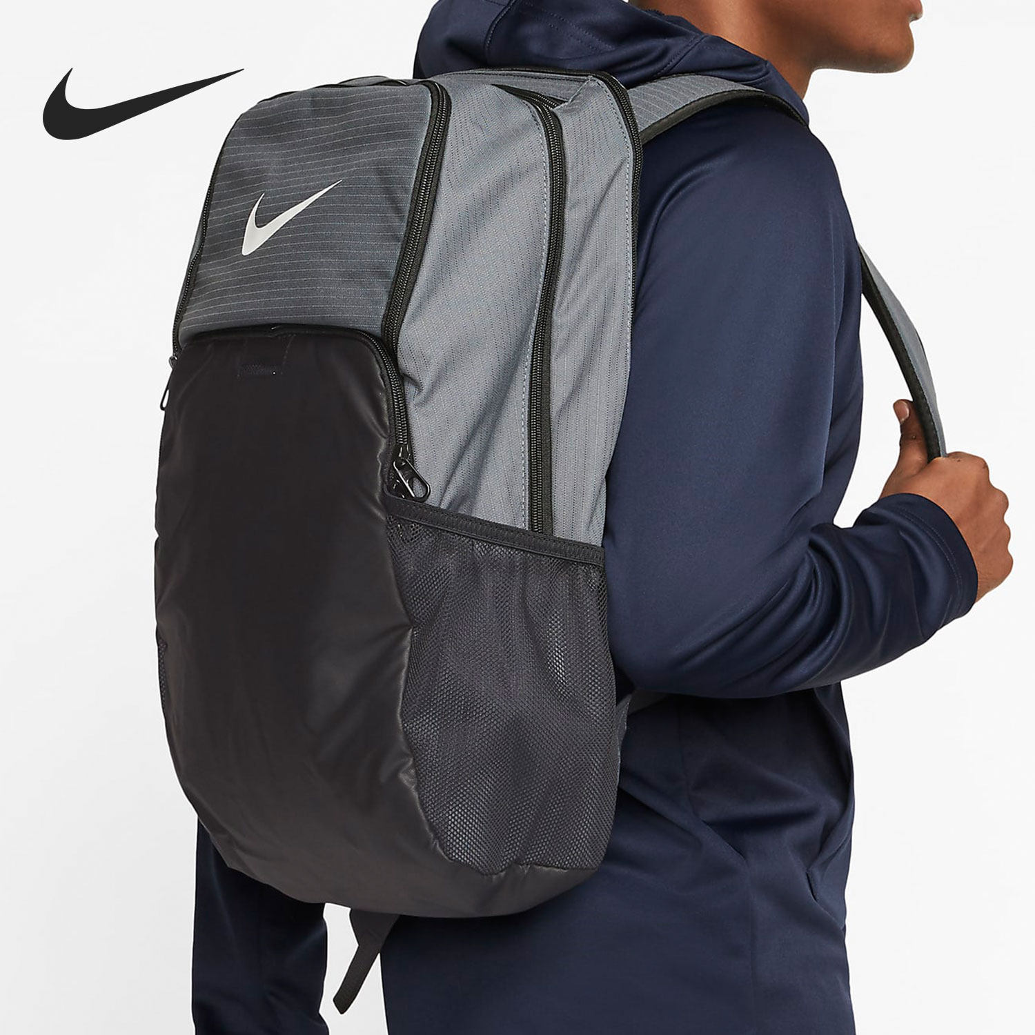Nike/耐克正品运动旅行包男女包学生书包双肩电脑包 BA5959-026