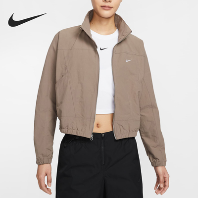 Nike/耐克正品新款女士长袖拉链运动休闲夹克外套HJ1000-233