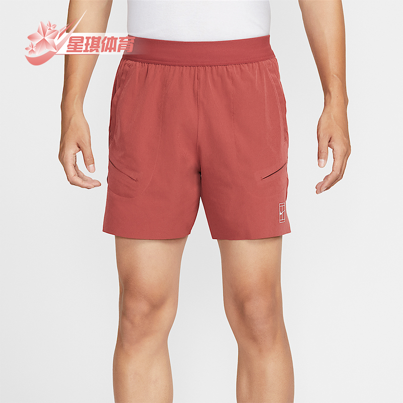 Nike/耐克正品夏季ri-FIT男士时尚简约网球经典短裤FZ6914-661